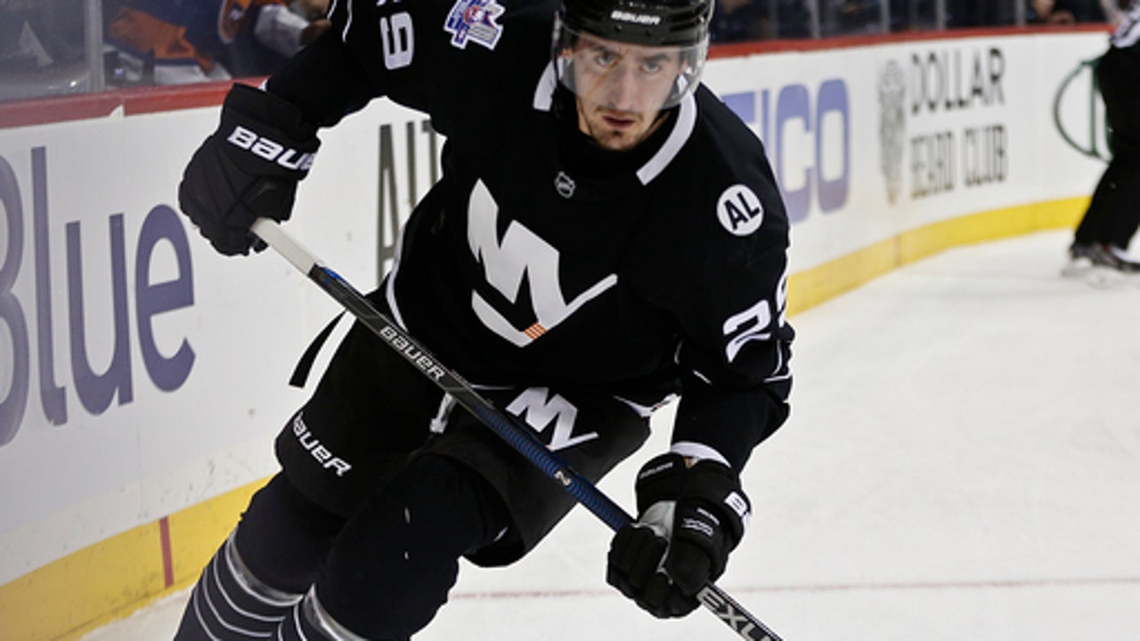 Nelson's hat trick leads Isles to 5-2 win over Blue Jackets